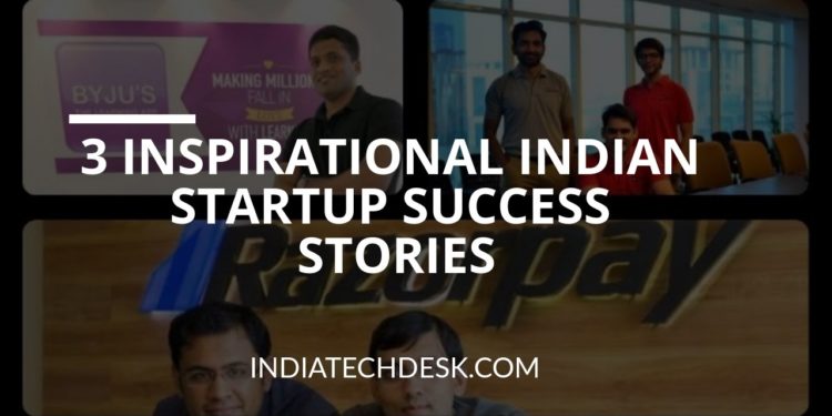 indian startup success stories
