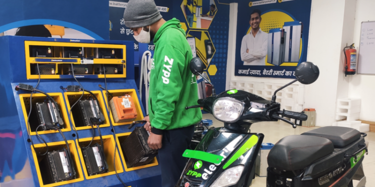 EV Logistics Player, Zypp Electric, Forges a Partnership with Battery Smart