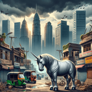 India's unicorn startup chart shows decline, trails US and China - Hurun Global Unicorn Index 2024 reveals India produced more offshore startups than at home