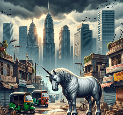 India's unicorn startup chart shows decline, trails US and China - Hurun Global Unicorn Index 2024 reveals India produced more offshore startups than at home