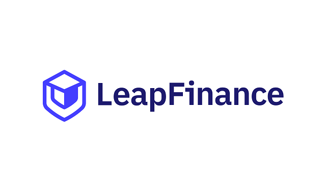 Leap Finance with educational loans, overseas studies, Series E funding, and investors highlighted, reflecting high valuation and growth potential.