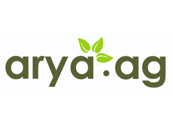 Arya.ag logo showcasing its $19.8M DFC debt facility for agritech growth, supporting farmer producer organizations (FPOs) in India.