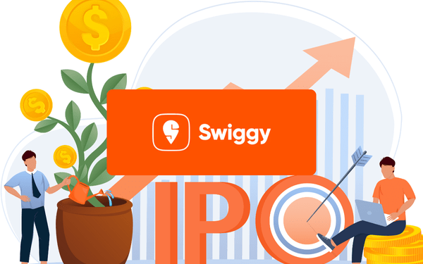 Swiggy IPO launch showcasing growth in hyperlocal commerce, offer-for-sale, advanced technology infrastructure, quick commerce, and expanded food delivery services.