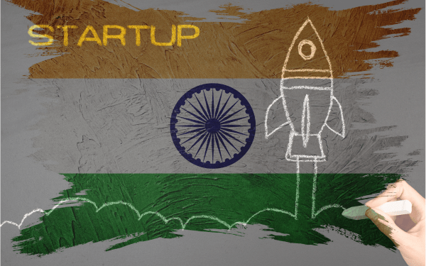 Indian startup ecosystem featuring IPOs, venture capital investments, technology startups, deeptech advancements, and family offices.