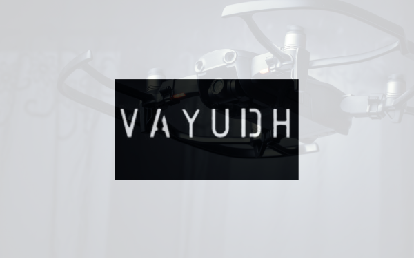 Vayudh showcases defence drone technology, drone manufacturing, battlefield surveillance, UAV innovation, and precision nano drone development.