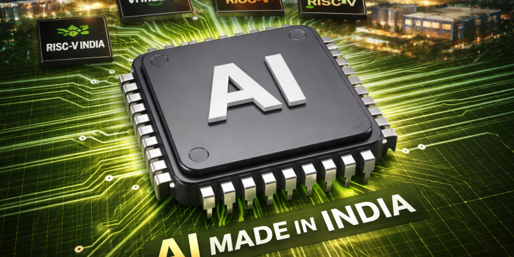 India's AI chip startups advancing semiconductor design using RISC-V architecture, edge AI processing, DLI scheme funding, and homegrown chips for global markets.