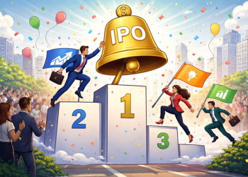 Chart showing India startup profitability gap: PolicyBazaar's business model and unit economics outperform consumer brands' IPO performance post-2021.