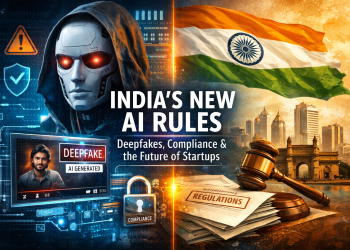 India's synthetic content regulations and deepfake rules require content watermarking, AI-generated content verification, affecting startup compliance and intermediary liability.