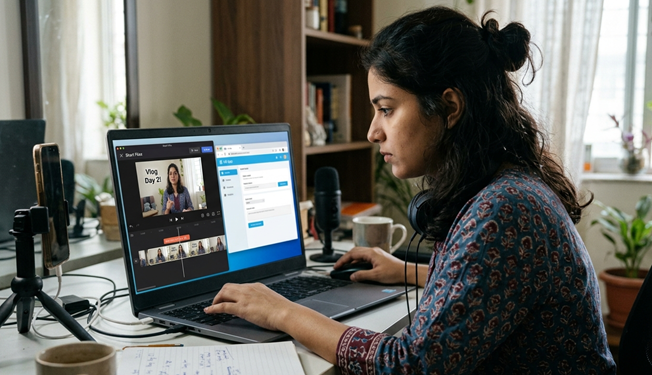 AI creator economy India: Short Flixx short video platform brings AI-generated content, creator monetization, and tier-2 creator opportunities.